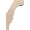 Ekena Millwork 3 1/2"W x 6"D x 10"H Balboa Smooth Knee Brace, Douglas Fir BRC04X06X10BOA00SDF - alternate 3